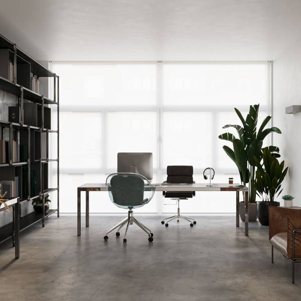 Wandlamp Vega Grau - Beton - 12 x 10 x 50 cm