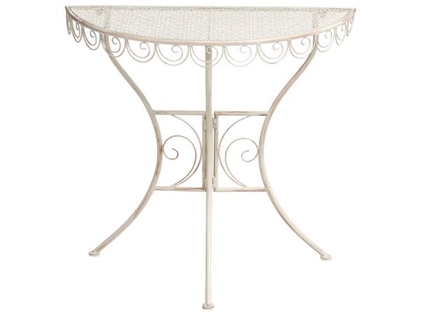 Gartenset JUINA 3-tlg Beige - Metall - 36 x 95 x 36 cm