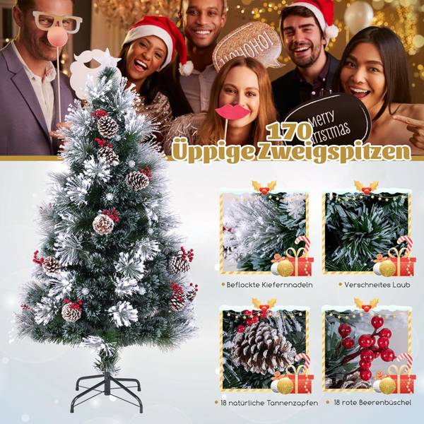 Weihnachtsbaum OY46048PQDE Grün - Kunststoff - 70 x 150 x 70 cm