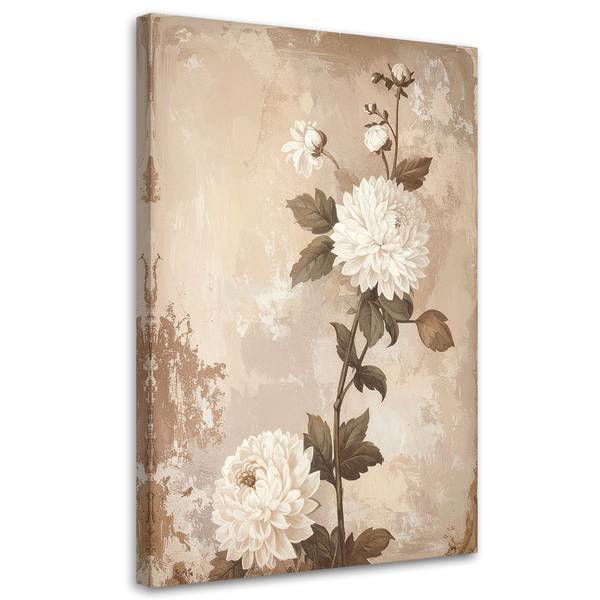 Wandbild Blumen 40 x 60 cm