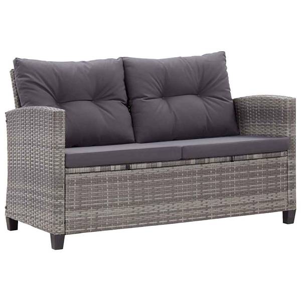 Tuinbank 3003003 grijs - polyester - staal - 68 x 77 x 68 cm