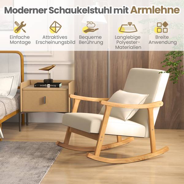 Schaukelstuhl VH32934 Beige