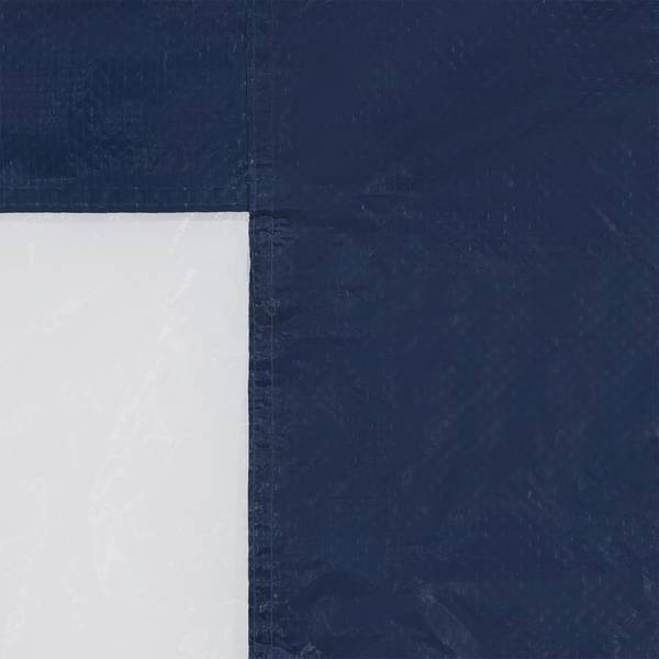 Zeltwand 296174 (2er Set) Blau - Polyethylen - 1 x 195 x 300 cm