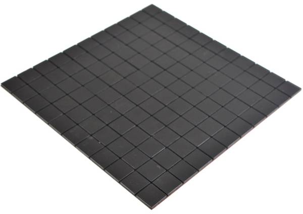 Mosaikfliesen 200-L3B Selbstklebend Schwarz - Metall - 29 x 29 x 29 cm