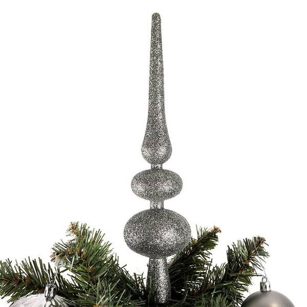 Weihnachtskugeln 19er Set 839140 Silber - Kunststoff - 13 x 13 x 13 cm