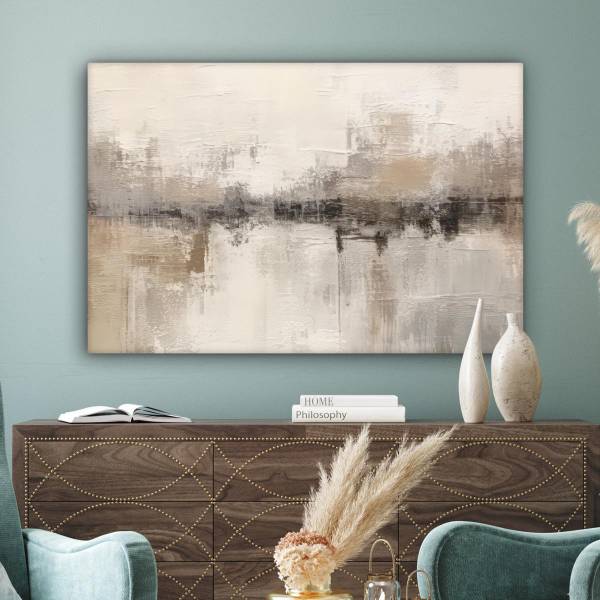 LEINWANDBILD Abstrakt Multicolor - 120 x 80 cm