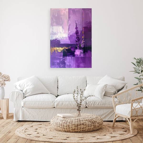 Wandbild Abstraktion 40 x 60 cm