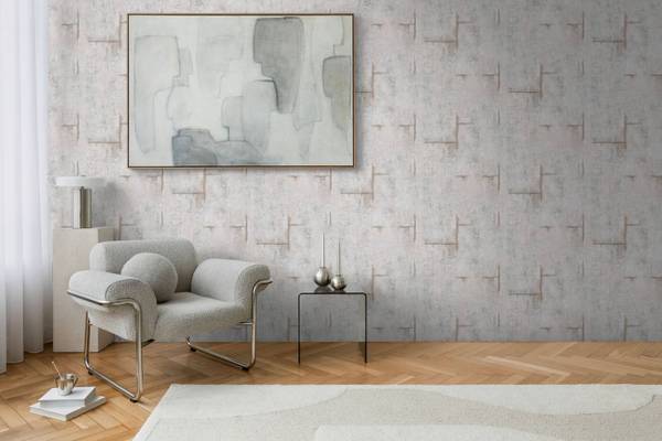Vliestapete 790852-GU Grau - Kunststoff - 53 x 1 x 1005 cm