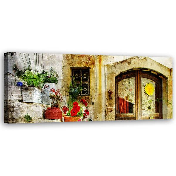 Kunstdruck Shabby Chic 120 x 40 cm