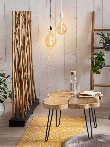 Leiter Herkules Braun - Massivholz - 50 x 150 x 50 cm