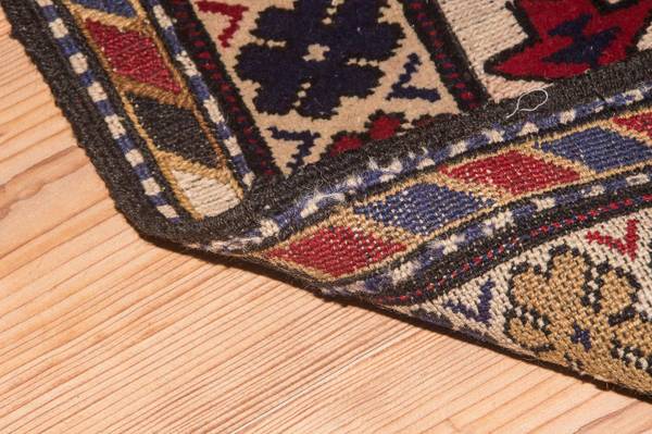 Kelimteppich Morgenland Beige - Wolle - 185 x 1 x 276 cm