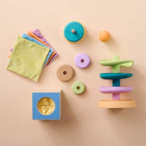 Motorikspielzeug MONT Holzwerkstoff - 24 x 18 x 33 cm