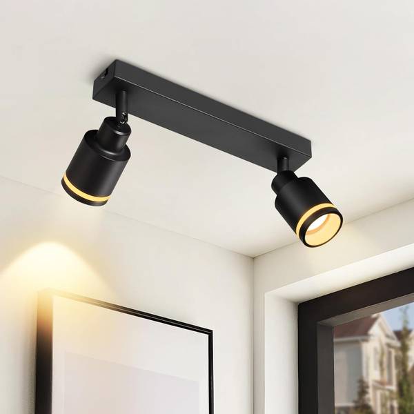 Plafonnier Saarbrücken Noir