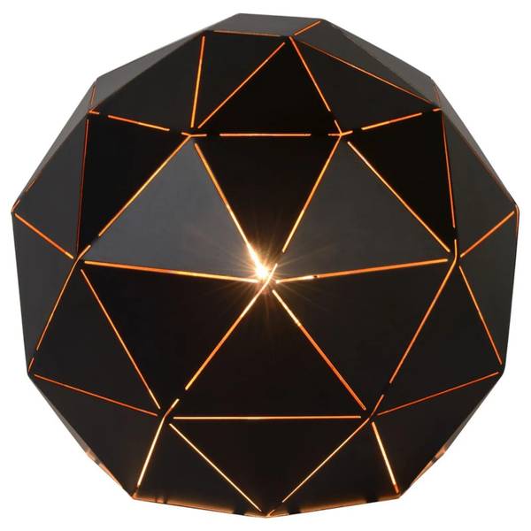 Tischlampe OTONA Schwarz - Stahl - 25 x 22 x 25 cm