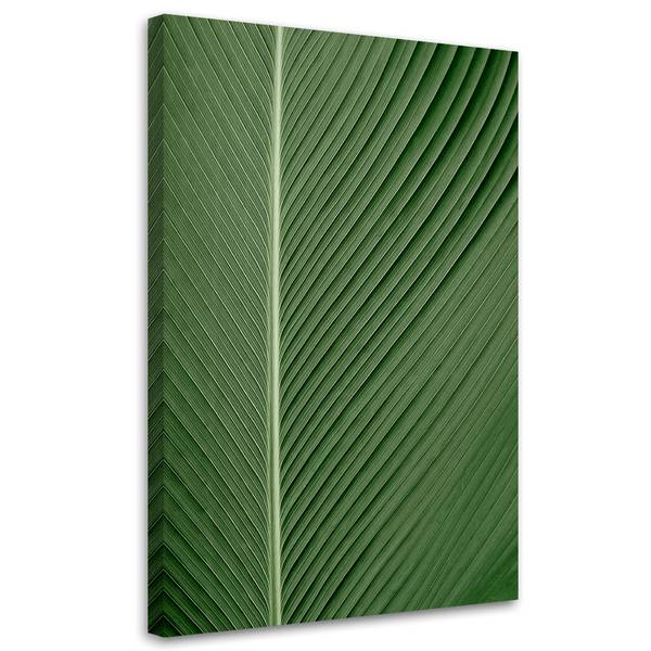 Canvas schilderij Bladeren 60 x 90 cm