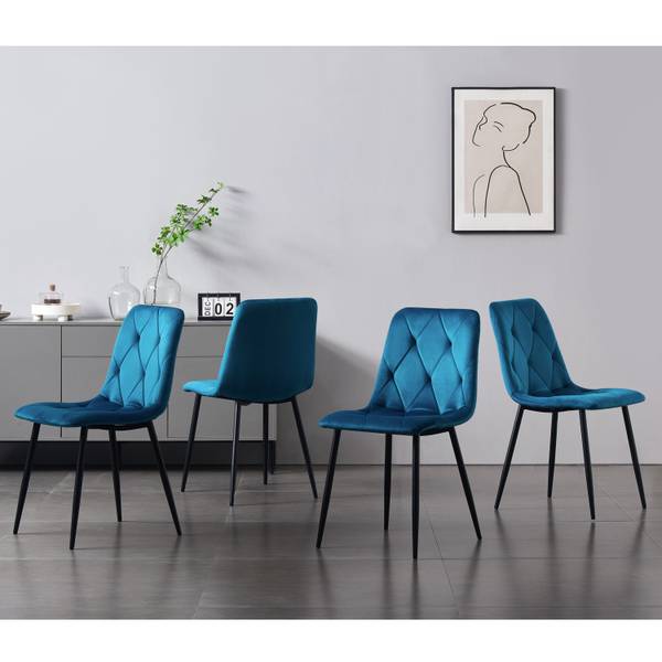 Chaise de salle à manger VICKA Bleu