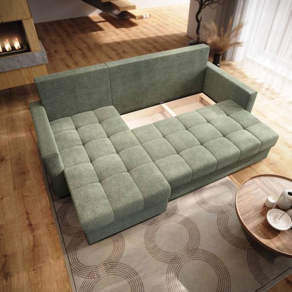 Ecksofa NIDA Grün