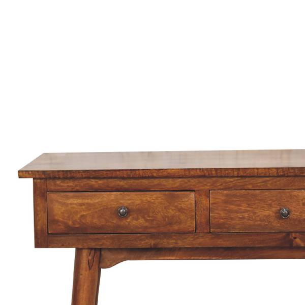 Consoletafel Nordic bruin - mango - 115 x 78 x 40 cm