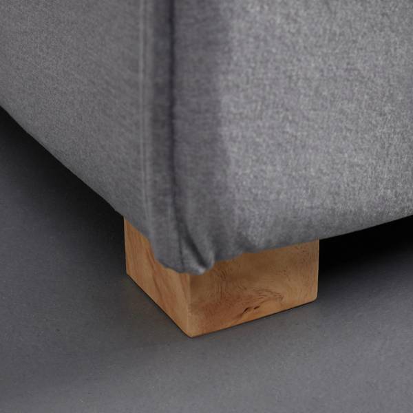 Ecksofa AVA Grau - Textil - 251 x 62 x 154 cm