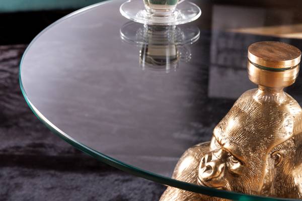 Couchtisch WILDLIFE KONG Sicherheitsglas - 60 x 43 x 60 cm