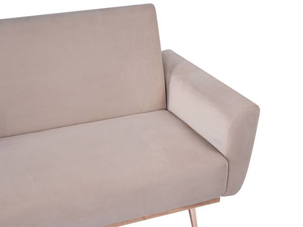 Sofa EINA 3-tlg Beige - Grau - Textil - 210 x 86 x 81 cm