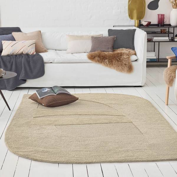 Wollteppich Dodo Beige - 200 x 300 cm