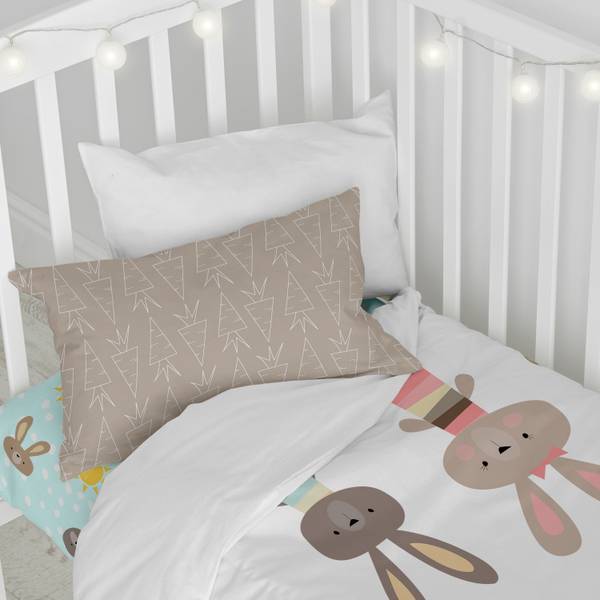 Rabbit family Set housse couette 115x145 Textile - 115 x 1 x 145 cm