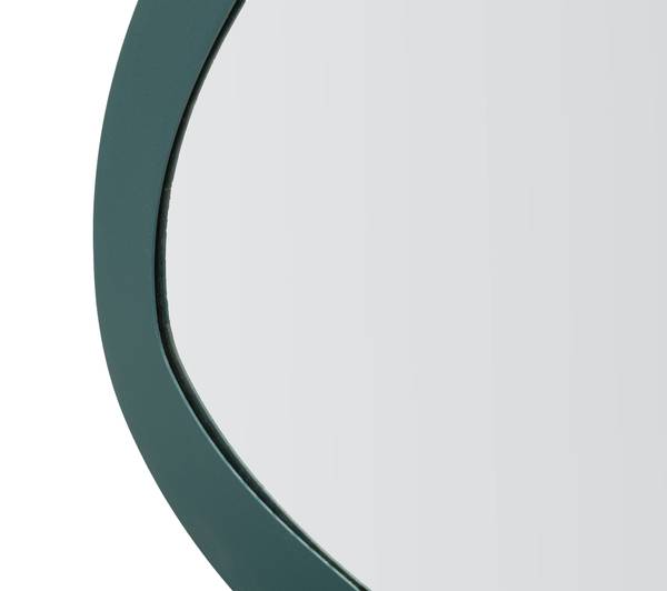 Wandspiegel Saturno Grün - Metall - 2 x 48 x 71 cm