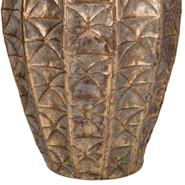 Vase 4523241657 Doré - Métal - 27 x 37 x 27 cm