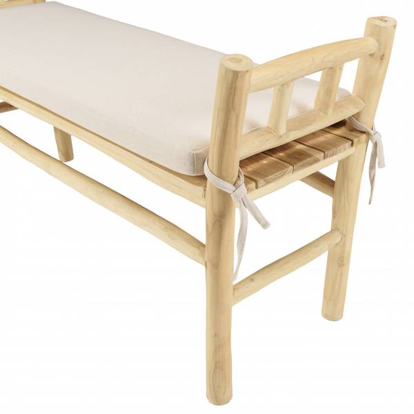 Bänke von WILL Braun - Massivholz - 40 x 66 x 128 cm