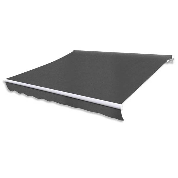 Markise 3003628-1 275561 Grau - Polyester - Aluminium - 300 x 1 x 250 cm