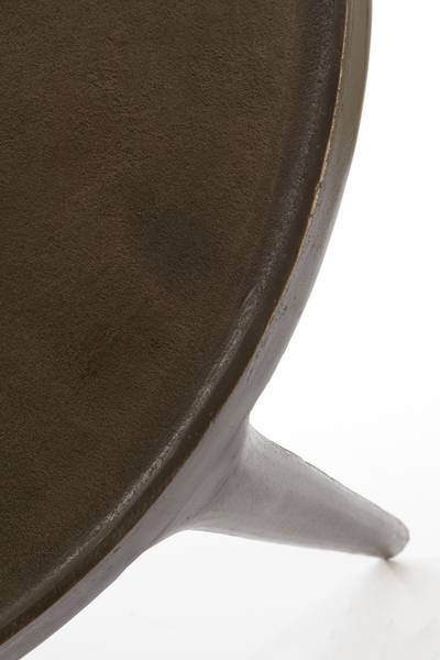 Couchtisch TOBIAS 2er Set Braun - Metall - 75 x 44 x 75 cm