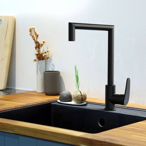 Mitigeur cuisine Fangolo Noir