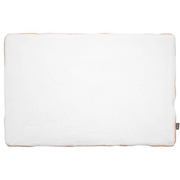 Flachkissen Bleuet Blau - Textil - 60 x 2 x 40 cm