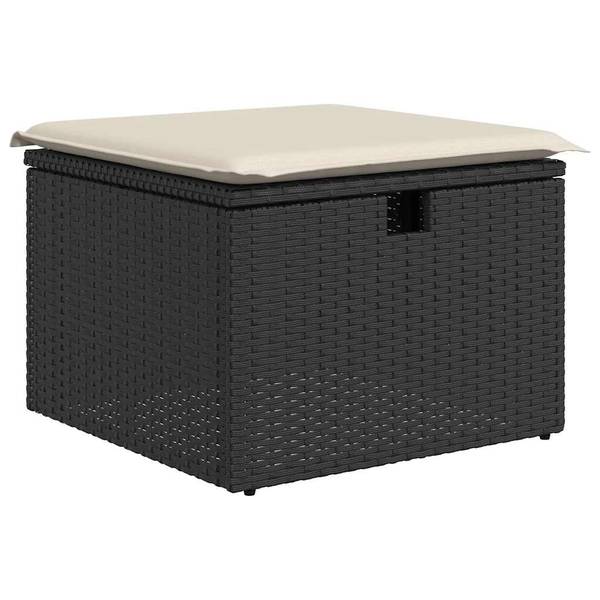 Garten-Lounge-Set 3037613-3 (5-teilig) Schwarz - Creme