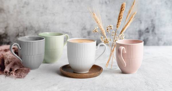 Frühstücks-Set Amina 18-teilig Rosé