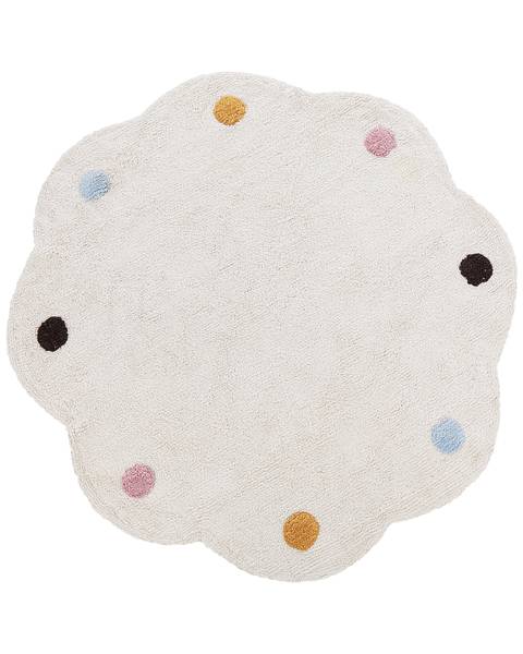 Kindervloerkleed DUREVI beige - natuurvezel - 120 x 120 cm