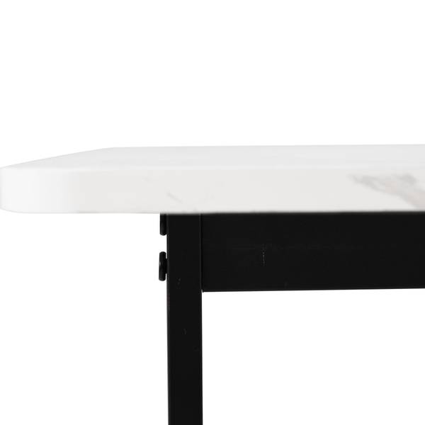 Esszimmer Set BB1773 5tlg Schwarz - Grün - Weiß