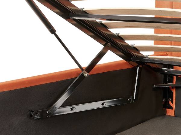 Bett VION 2-tlg Orange - Liegefläche Breite: 160 cm