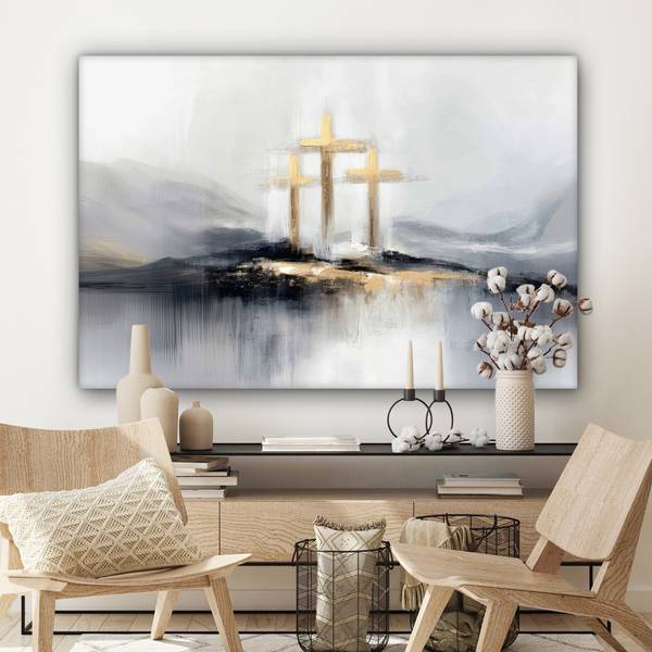 TABLEAU SUR TOILE Spirituel 140 x 90 cm