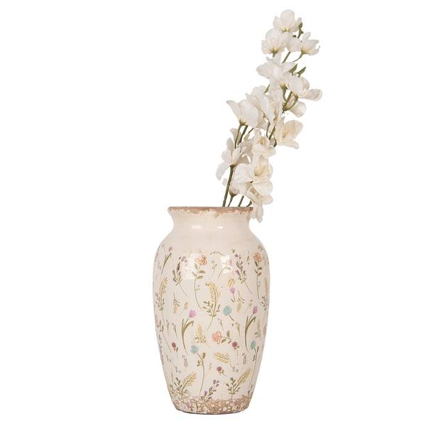 Vase Jameson Beige - Keramik - 16 x 27 x 16 cm