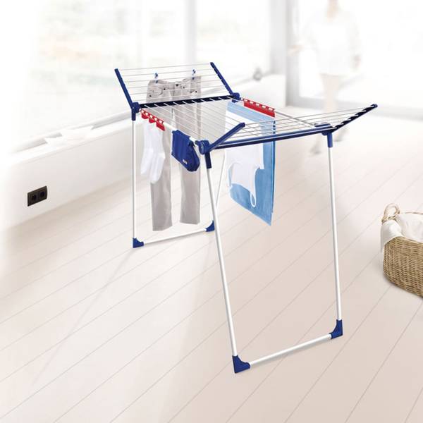 Wäscheständer 405014 Weiß - Stahl - 157 x 87 x 66 cm