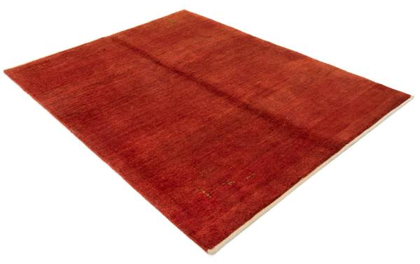 Tapis Gabbeh Shouli XXXIV Rouge - Laine - 154 x 3 x 199 cm