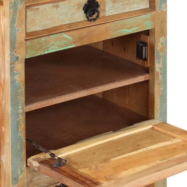 Schuhschrank 243974 Holzwerkstoff - Massivholz - 38 x 85 x 50 cm