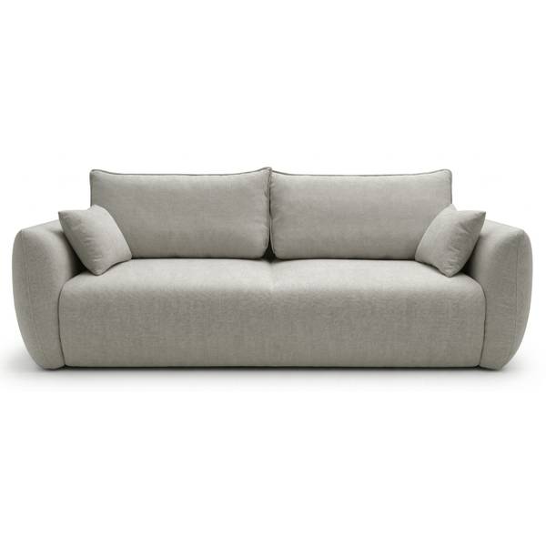 3-Sitzer Sofa ZORDO Grau - Chenille - Polyamid - 238 x 91 x 102 cm