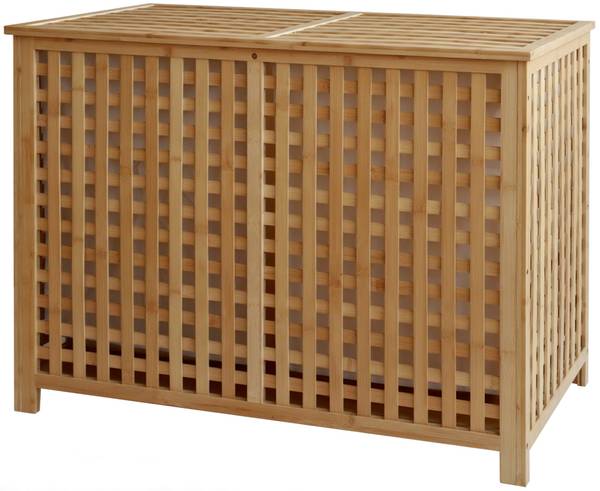 Wäschebox Dorothea Braun - Holzwerkstoff - 88 x 68 x 46 cm