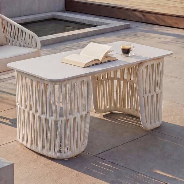 Loungetisch P90 Cremeweiß
