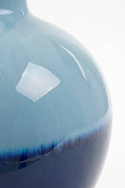 Vase Holm Blau - Keramik - 29 x 42 x 29 cm