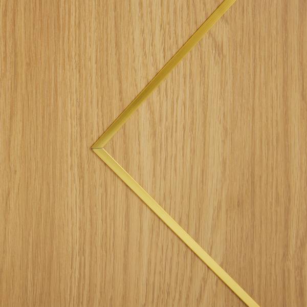 Sideboard Synomone Braun - Holzwerkstoff - 40 x 78 x 160 cm