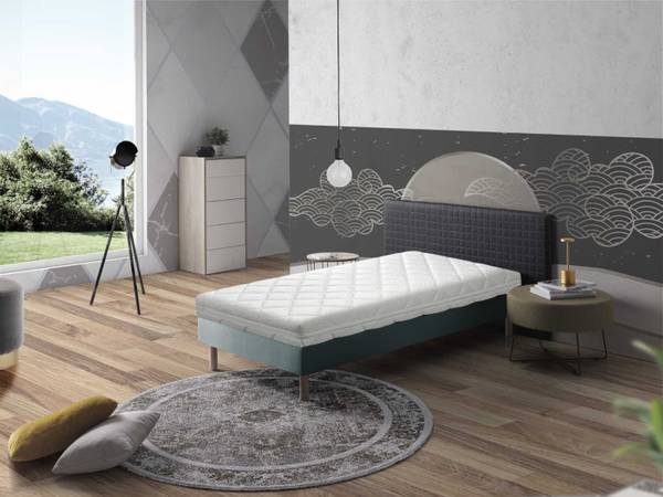 Kindermatratze   STAR Weiß - Textil - 80 x 11 x 190 cm